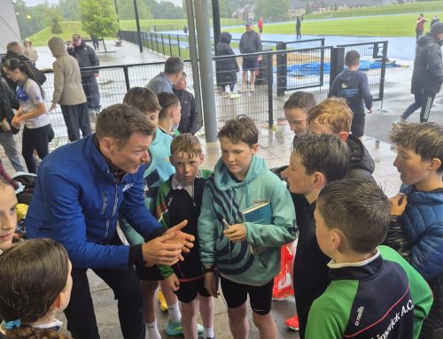 123.ie and David Gillick Visit Limerick AC