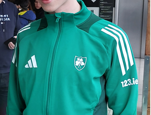 Congratulations to Darragh Whelan on his School’s International Selection